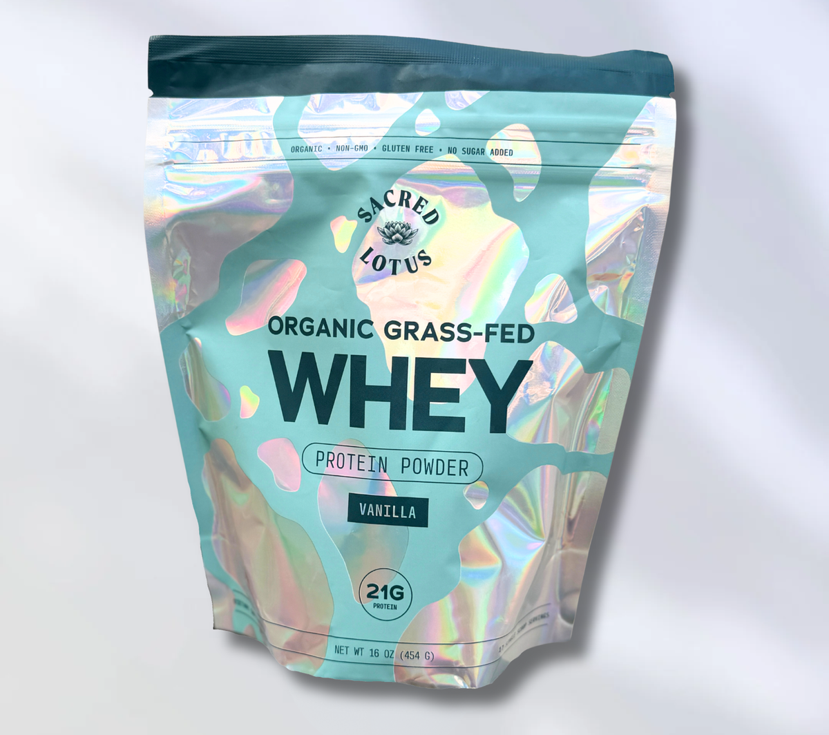 Organic Grass-Fed Whey Protein Powder - Vanilla