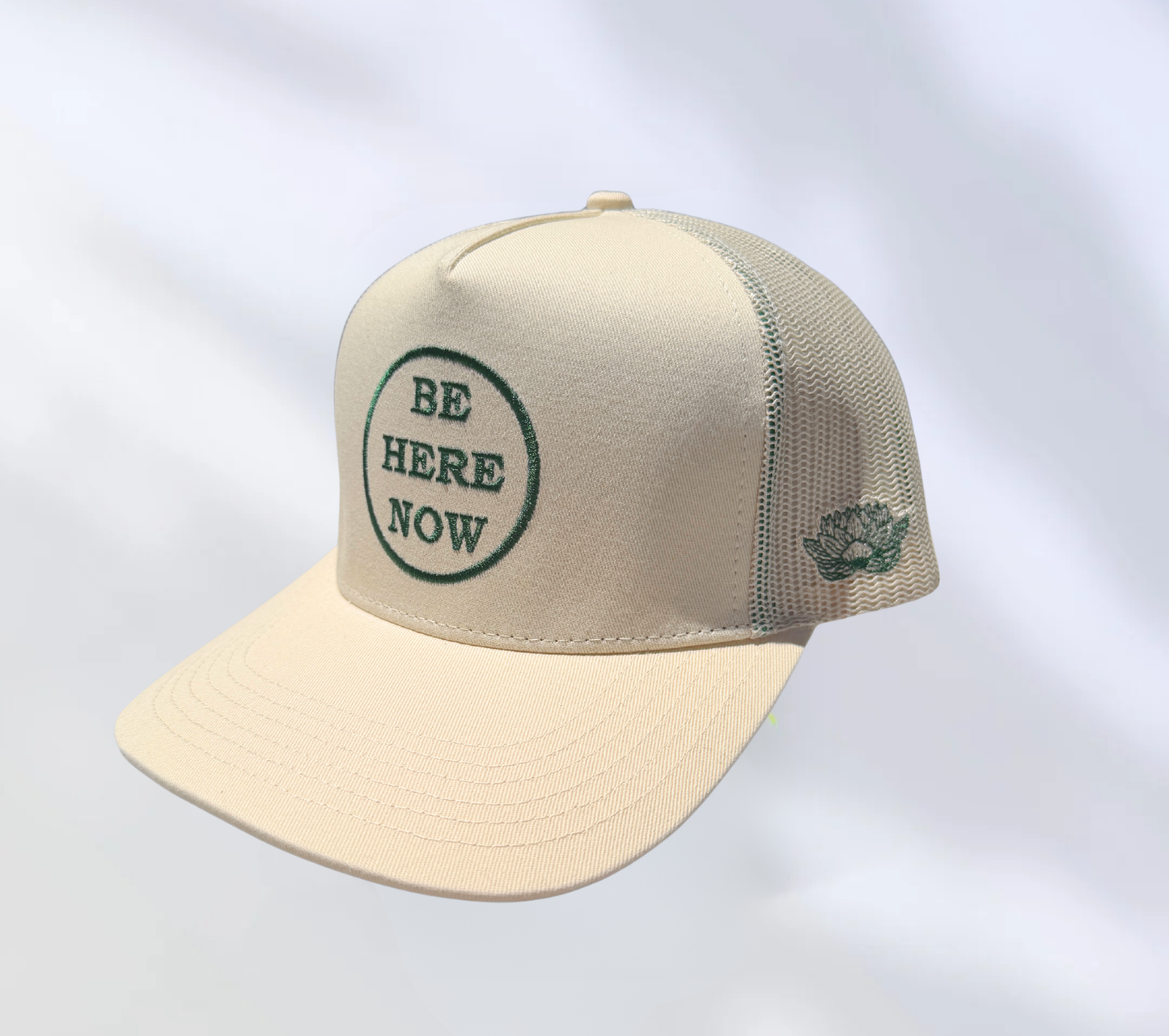 Beige Be Here Now Hat