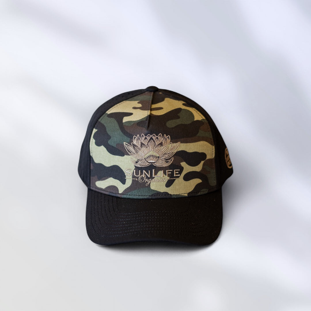 Camo Aqua Hat