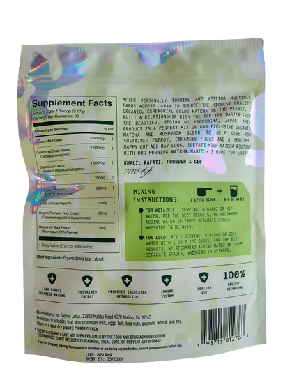 Dawn Patrol - Mushroom Matcha