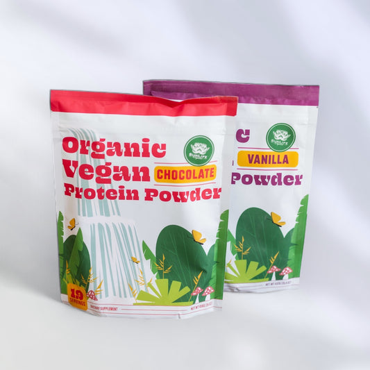 Organic Vegan Protein Vanilla & Chocolate Bundle-5