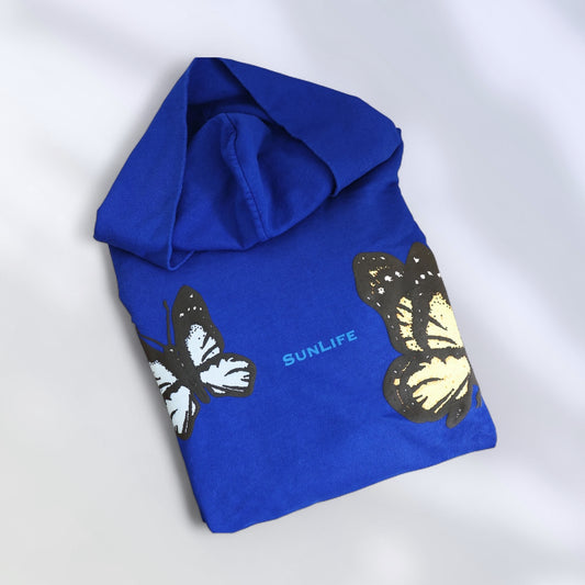 Butterfly Hoodie - Blue-10