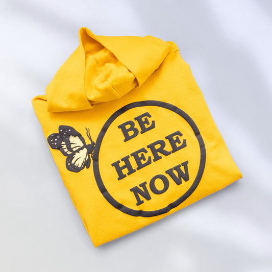 Butterfly Hoodie - Gold-11