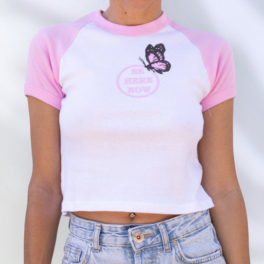 Baby Tee - Pink-2