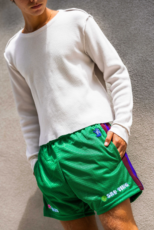 LAX SHORT GREEN-4