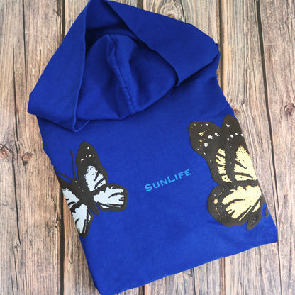 Butterfly Hoodie - Blue