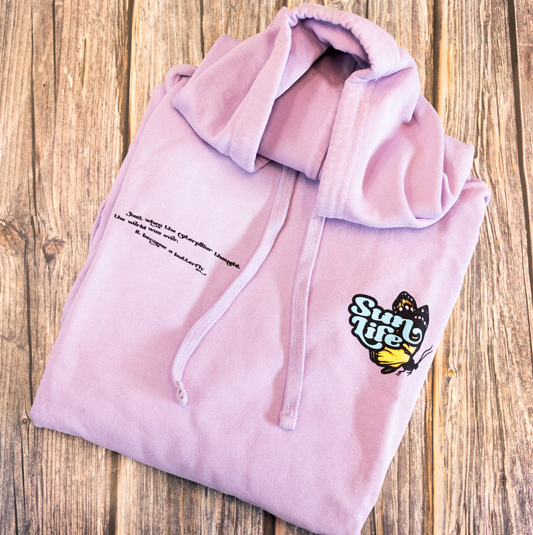 SunLife Pullover Hoodie Graphic - Lavender-9