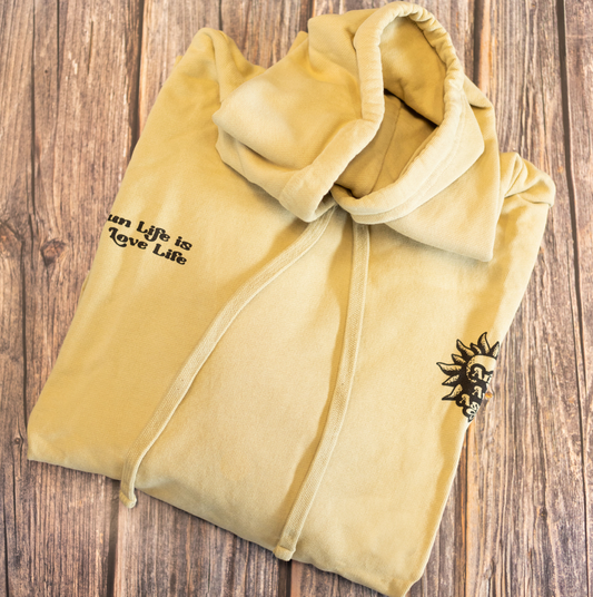 SunLife Pullover Hoodie Graphic - Sand-10