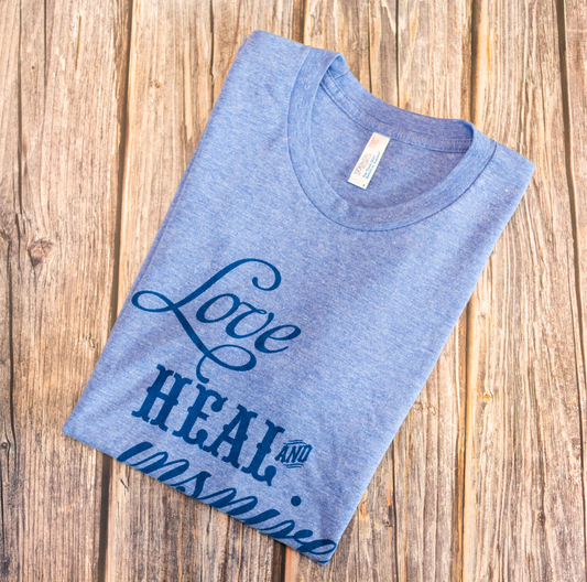 Love Heal & Inspire T-Shirt-3