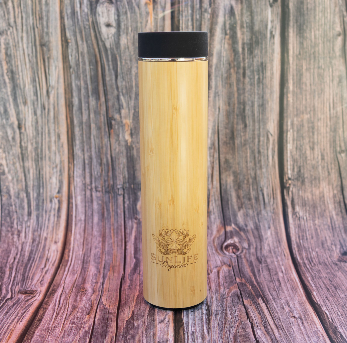 SunLife Bamboo Insulated Bottle
